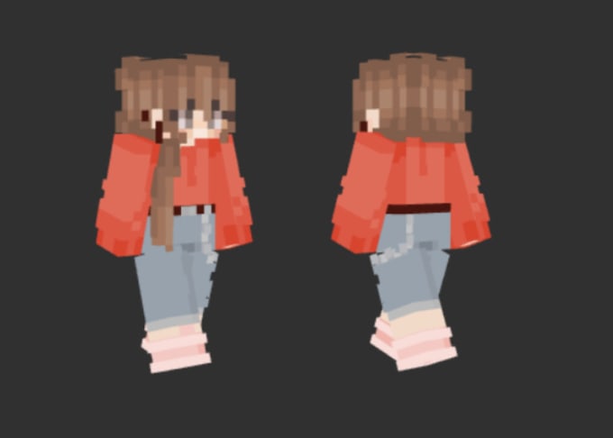 Make You A Custom Minecraft Skin By Honeyomen Fiverr