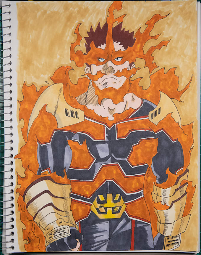 Draw A Picture Of You Like An Anime Character By Codes2arms Fiverr