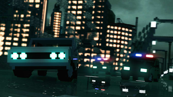 create a custom professional minecraft animation