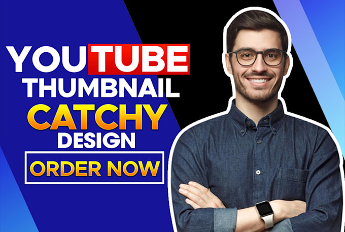 design attractive and catchy youtube thumbnail