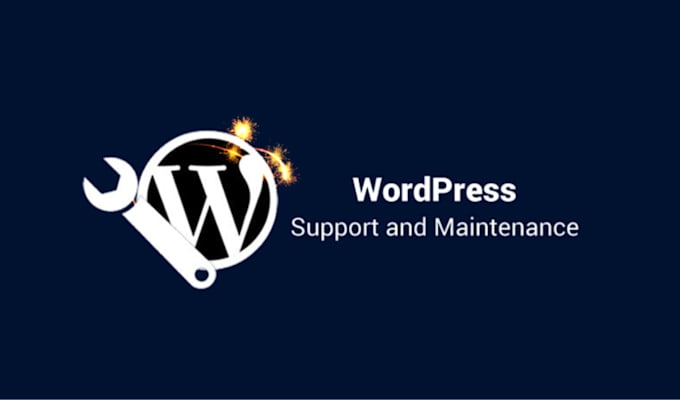 do wordpress website maintenance or website manager