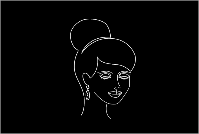 do custom one line drawings