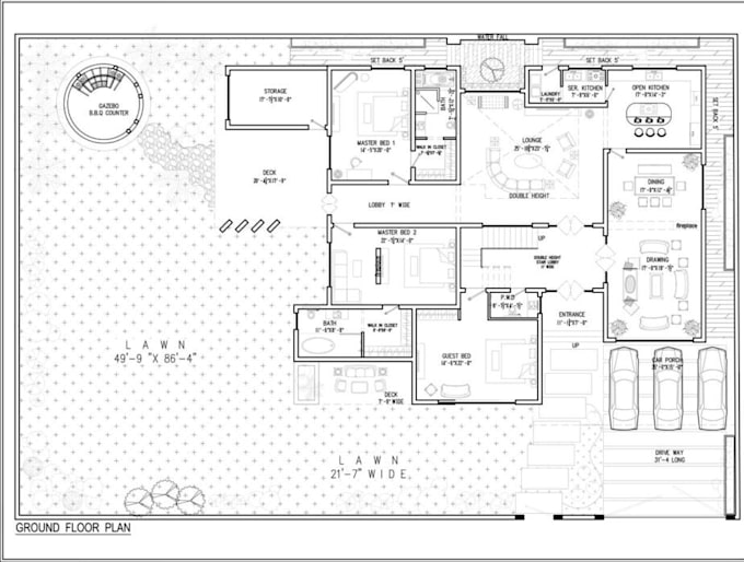 draw your sketch in auto cad super fast