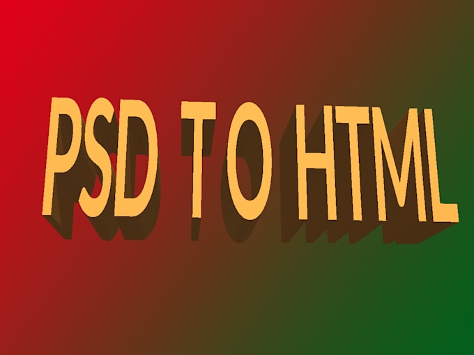 convert from psd to html within short time