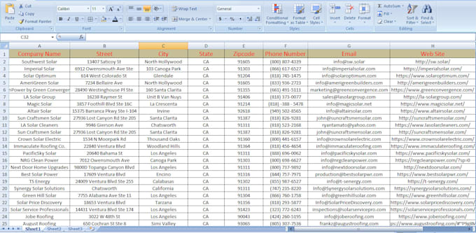 do excel data entry and data collection