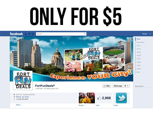 design an eye catching facebook cover