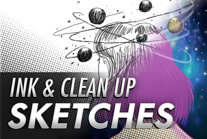 digitally ink your drawings or sketches