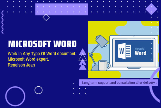 Work in any type microsoft word formatting and typing by Renelsonj | Fiverr