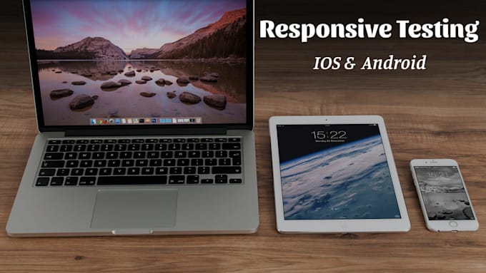 do responsive testing on your website