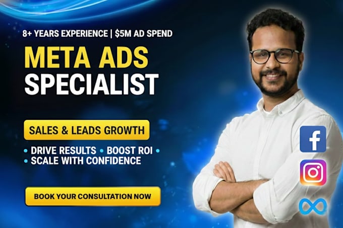 setup and manage facebook and instagram or meta ads campaign