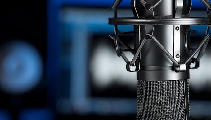 record a professional voice over in english