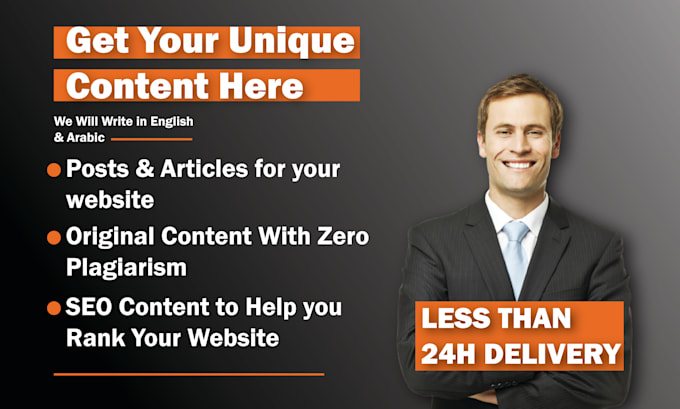 write high quality SEO articles and blog posts