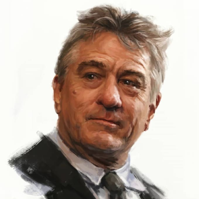 Мужчина 50 лет рисунок