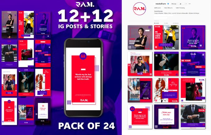 create editable professional social media templates in canva