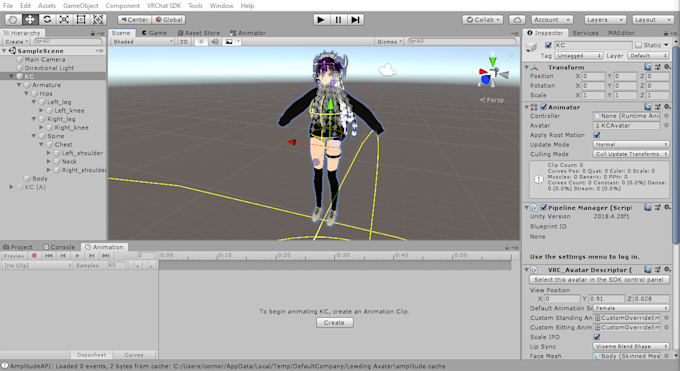 Create and design vrchat avatars for you, contact me ...