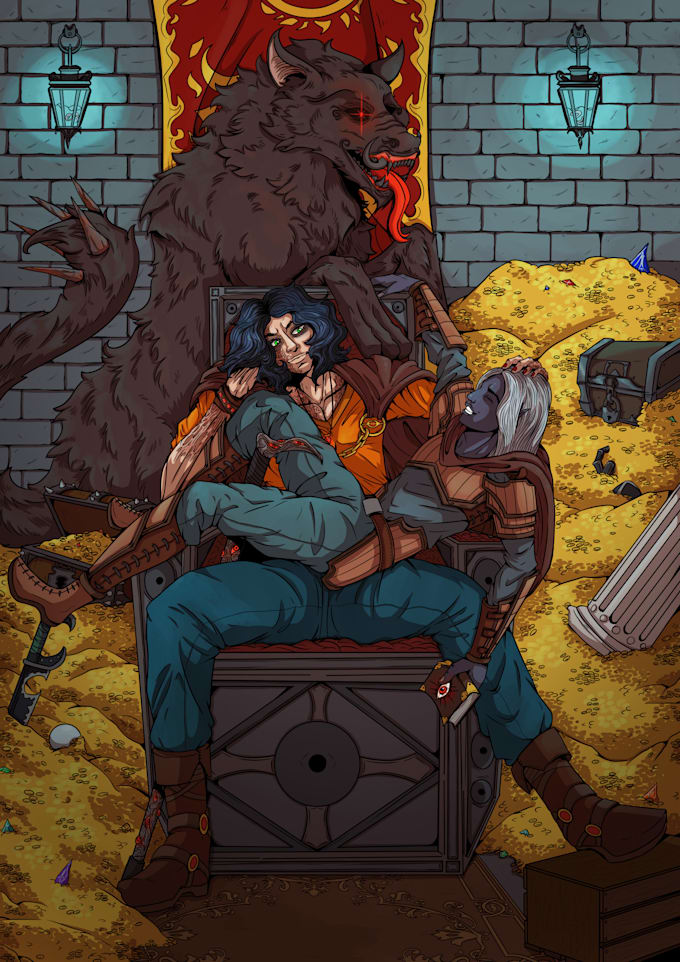 draw your dnd character or video game character