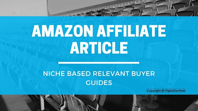 write SEO done amazon affiliate articles content that ranks