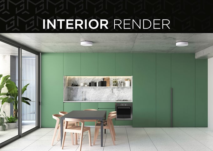render your interior design 3d architectural project