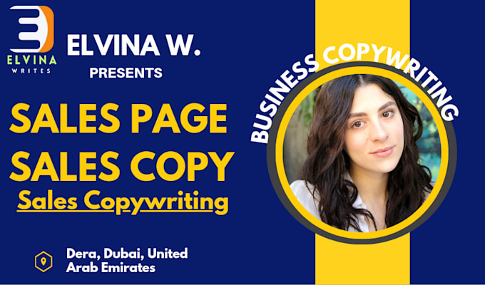write a highly persuasive sales copy, sales page, landing page