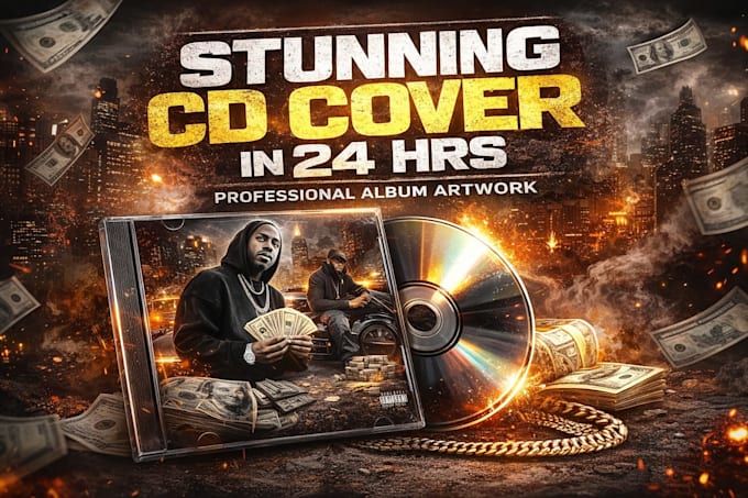 create a stunning cd cover in 24 hrs