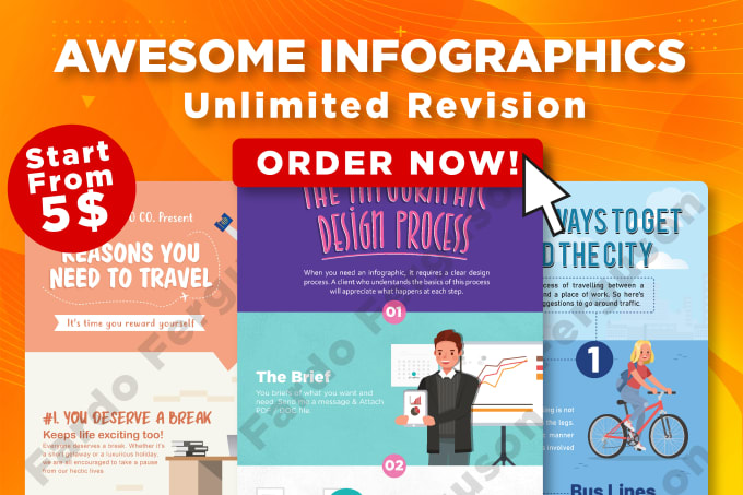 design amazing infographic within 24 hours
