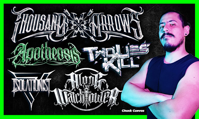 logos de artistas de dubstep juntos