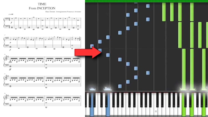 turn your sheet music into a synthesia piano tutorial