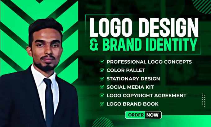 Design your business logo and brand identity by Maheestudio | Fiverr