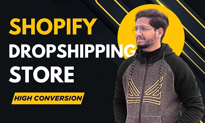 create high converting shopify dropshipping store with winning products
