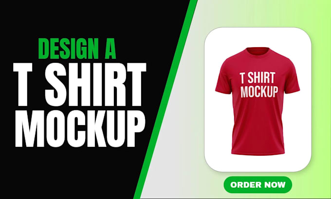 create amazing t shirt mockup design