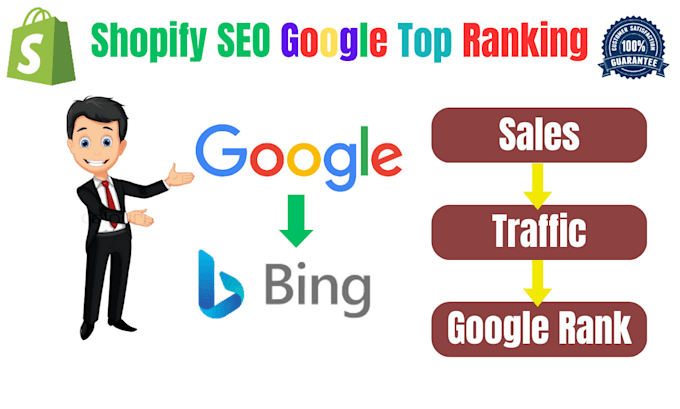 Do complete shopify seo for google top ranking by Mainuddinhira | Fiverr