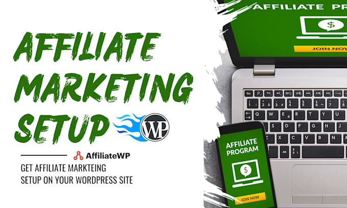 create an affiliates marketing setup on wordpress site
