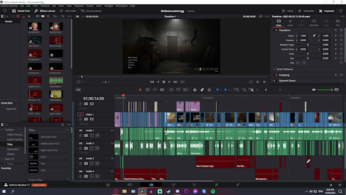 edit your video, film, doc
