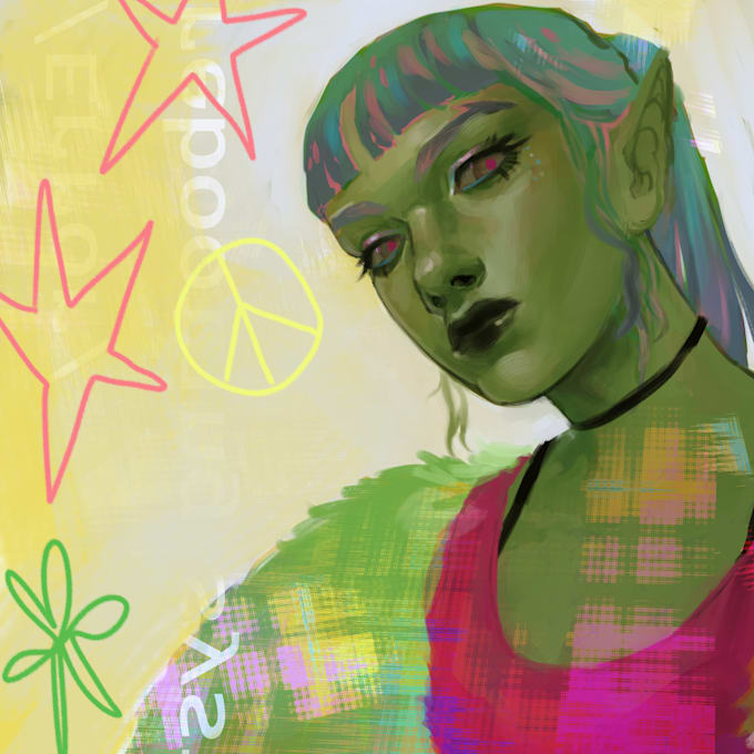 draw your oc, dnd or fan art character
