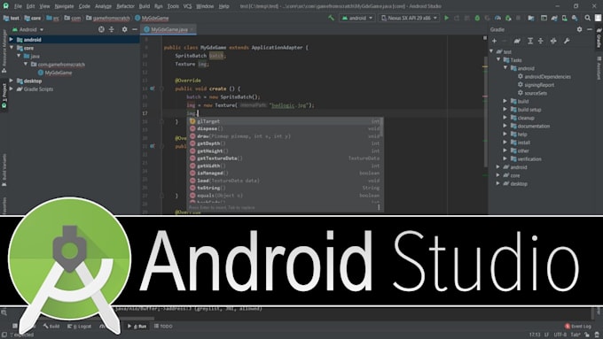 Develop android application using android studio by Michelangelopro ...
