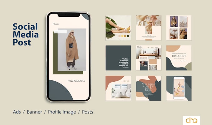 make social media ad, cover, banner and thumbnails