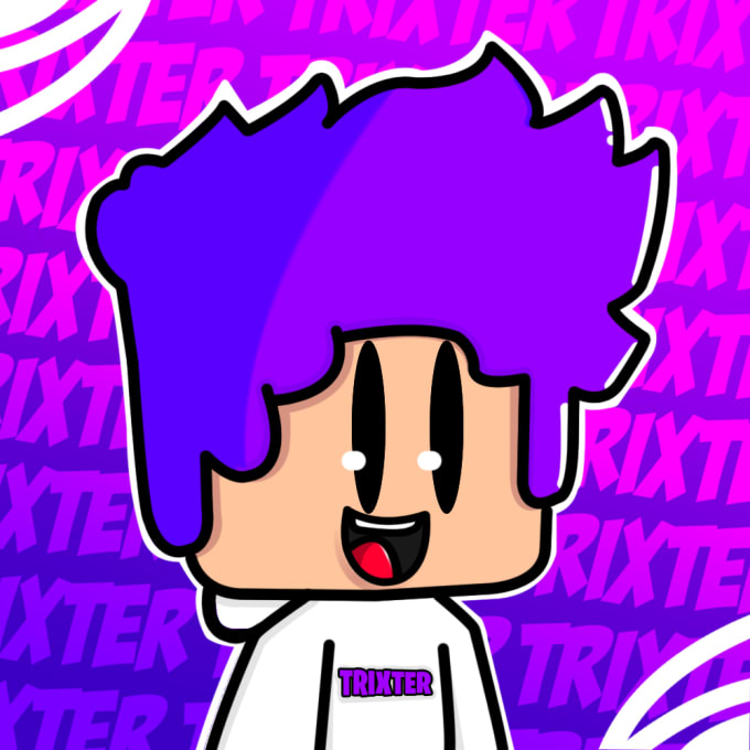 Make U A Roblox Cartoon Profile Picture By Officialtrixter Fiverr - animated roblox character maker