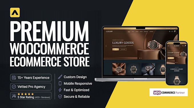 design and build a custom woocommerce website