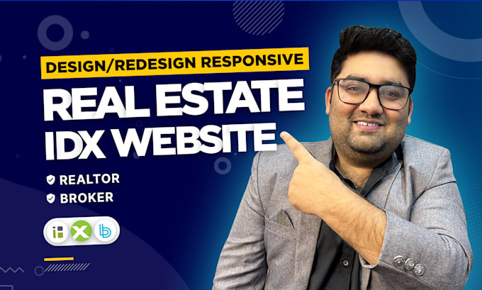 create real estate idx website, redesign wordpress website