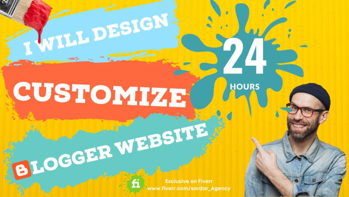 design, fix and customize blogger website