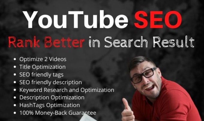 optimized your 2 youtube video SEO title, description, tags