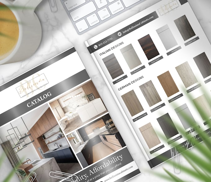 create catalog, product catalog and sell sheet