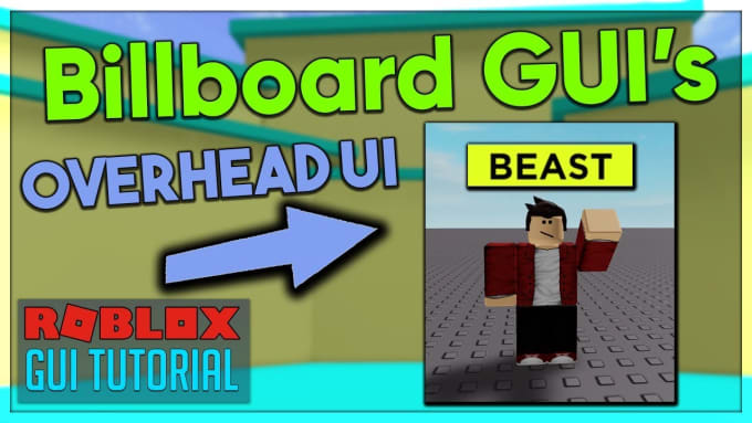 Develop A Roblox Game For You By Spnyweny - gui tutorial roblox