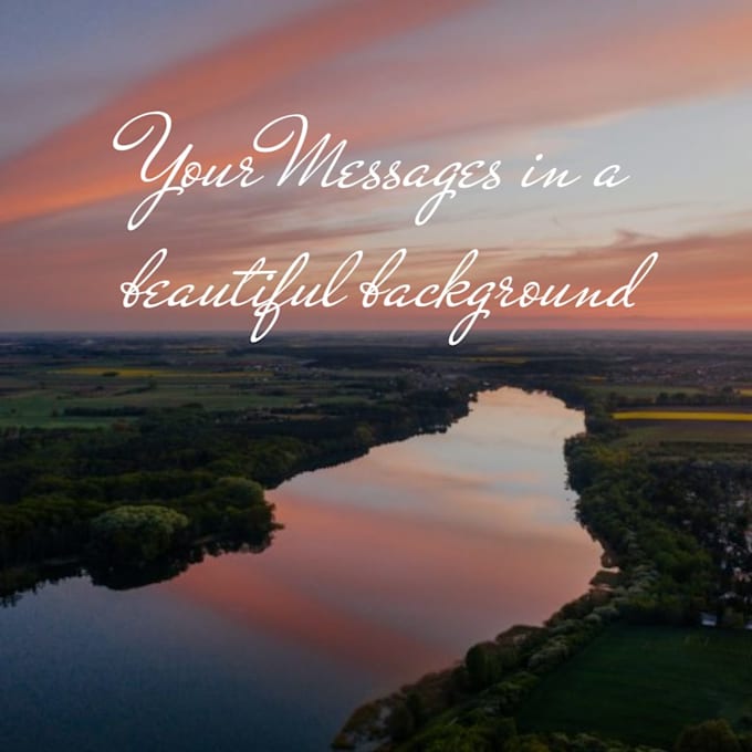 put quotes and literary works on beautiful backgrounds
