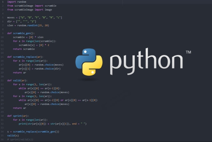 Debug or clean up your python code by Bengotts | Fiverr