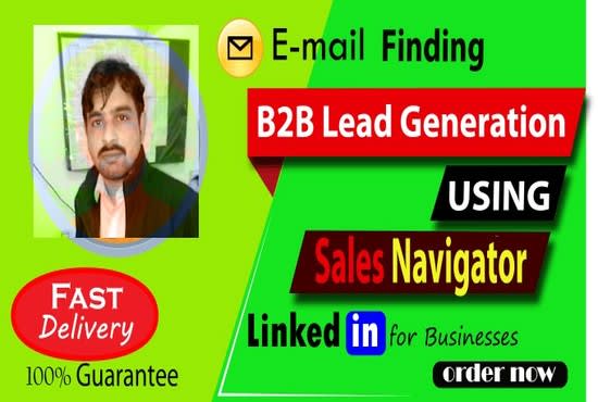 do b2b lead generation and targeted email finding list