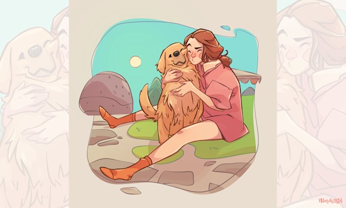 cartoonize your pet or you and your pet