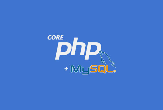 do development and bug fix in core PHP
