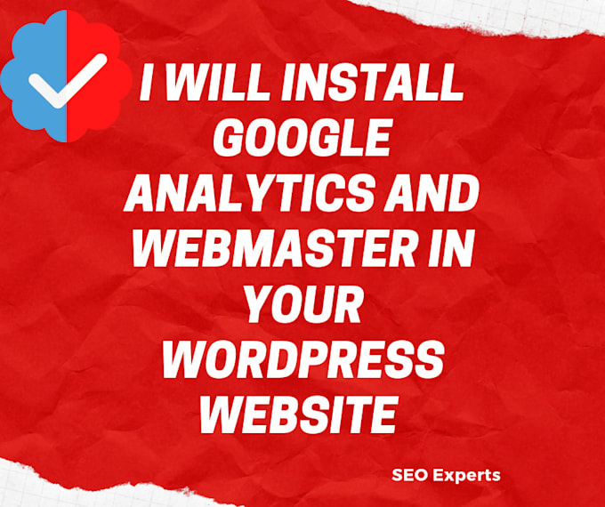 install google analytics and webmaster in wordpress website