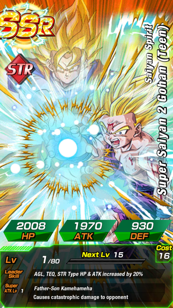 Provide A Dbz Dokkan Battle Account With Choice Of Ssr By D Ball
